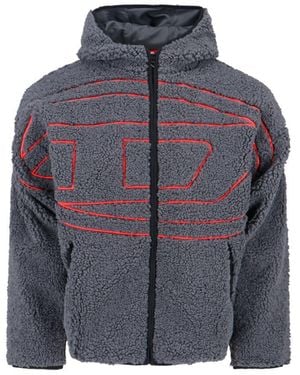 DIESEL Jackets - Grey