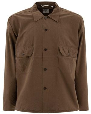 Nanamica "Deck" Overshirt - Brown