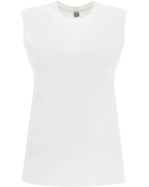 Totême Organic Cotton Tank Top - White