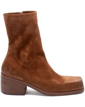 Marsèll "cassello" Ankle Boots Shoes - Brown