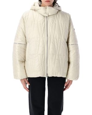Moncler Willow Smith Haissa Short Down Jacket - Natural