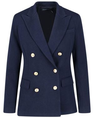 Polo Ralph Lauren Double-Breasted Blazer - Blue