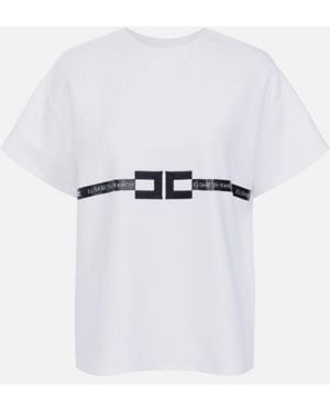Elisabetta Franchi T-Shirts And Polos - White