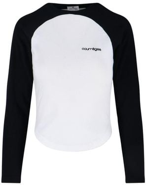 Courreges T-Shirts And Polos - Black