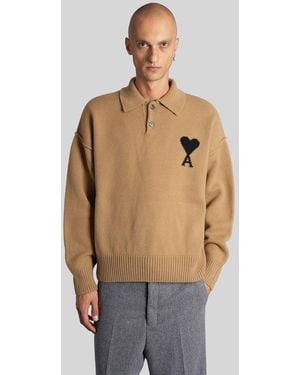 Ami Paris Polo - Blue