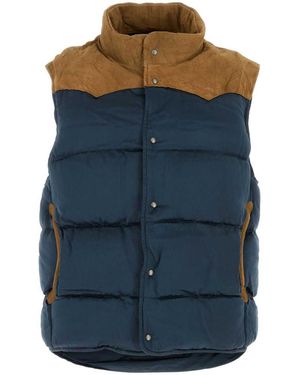 Visvim Rayon Colter Down Jacket - Blue