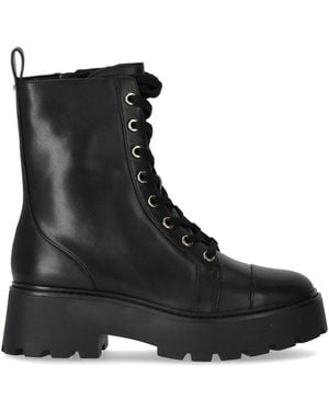 Michael Kors Blake Black Combat Boot
