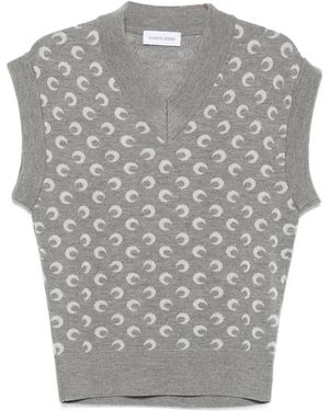 Marine Serre Top - Gray