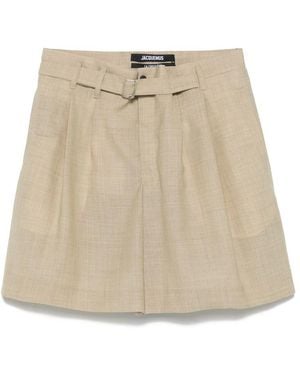 Jacquemus Shorts - Natural