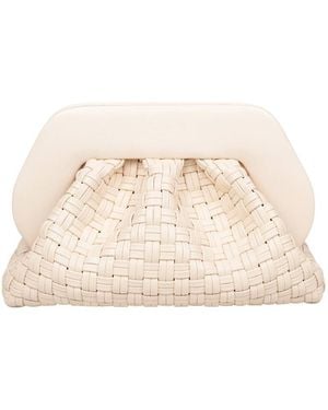THEMOIRÈ Vegan Pu Clutch Bag - Natural