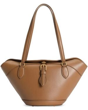 Dolce & Gabbana Leather Tote Bag - White