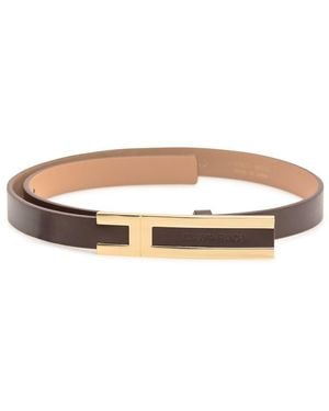 Elisabetta Franchi Belt - White