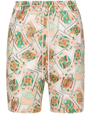 Drole de Monsieur Le Short Jeu De Cartes Clothing - Multicolor