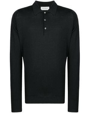 John Smedley Jersey Clothing - Black