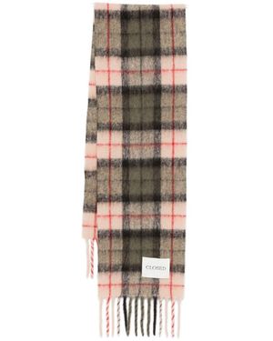 Closed Wool Scarf - Pink