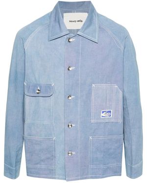 STORY mfg. Railroad Jacket - Blue