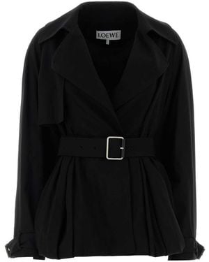 Loewe Jackets And Vests - Black