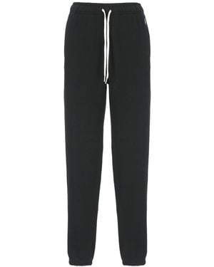 Ralph Lauren Relaxed Fit Cotton Pants - Black