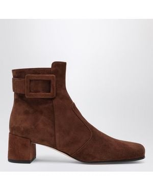 Roger Vivier Très Vivier Ankle Boots - Brown