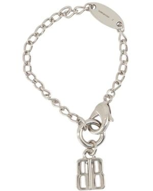 Balenciaga Nano Thin Bracelet - Metallic