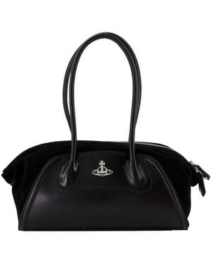 Vivienne Westwood Shirley Small Shoulder Bag - Black
