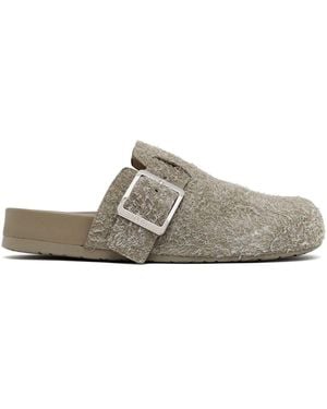Loewe Suede Sandals - Grey