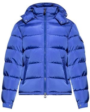 Moncler Coats - Blue
