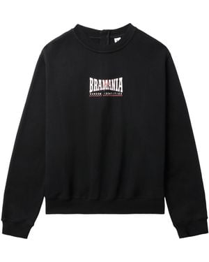 Random Identities Sweatshirt With Bramania Logo - Black