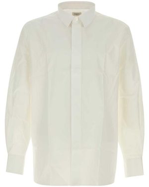 Saint Laurent White Poplin Shirt