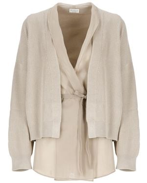 Brunello Cucinelli Jumpers - Natural