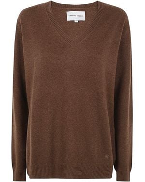 Loulou de Saison Classic Col V - Brown