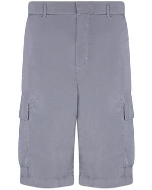 Givenchy Oversized Cargo Bermuda Shorts - Blue