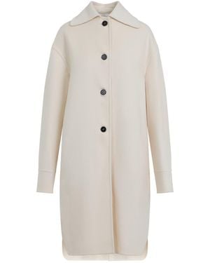 Jil Sander Coat - White