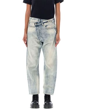 R13 Crossover Jeans For - Grey
