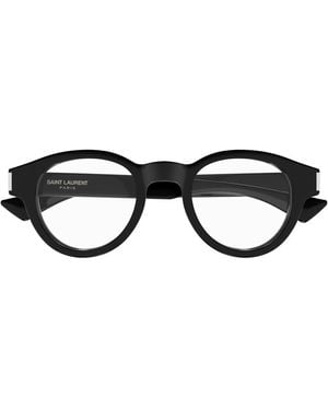 Saint Laurent Sl 748 Linea Corner Angle Eyeglasses in Brown