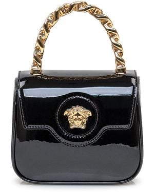 Versace La Medusa Mini Bag - Black