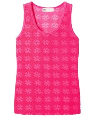 Tory Burch Terry Tank Top - Pink