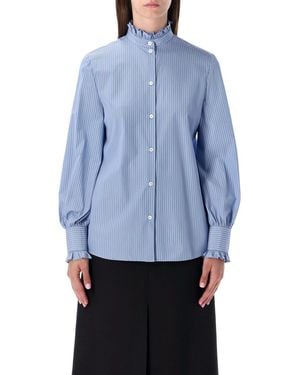 Valentino Garavani Shirt Stripe - Blue