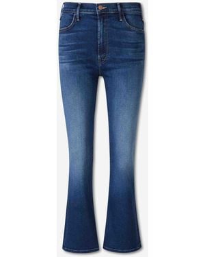 Mother The Hustler Ankle Jeans - Blue