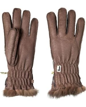Restelli Gloves Accessories - Brown