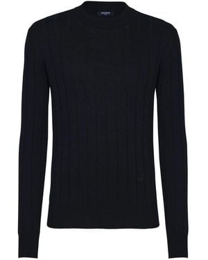 Balmain Sweaters - Blue