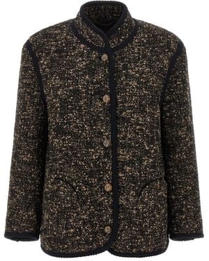 Blazé Milano Katara Curly Blazers - Black
