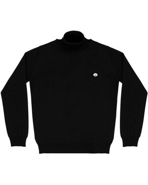 PELO FOUNDATION Collo Alto Merinos - Black