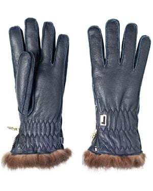 Restelli Gloves Accessories - Blue