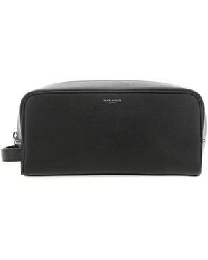 Saint Laurent Cosmetic Pouch - Black
