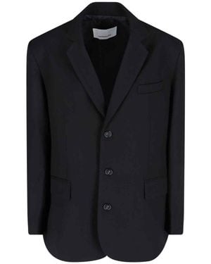 美品The Frankie Shop ブラック ウールピーコート XS アンゴラウール ピーコート（01-15WE05-203）｜K.T キヨコ