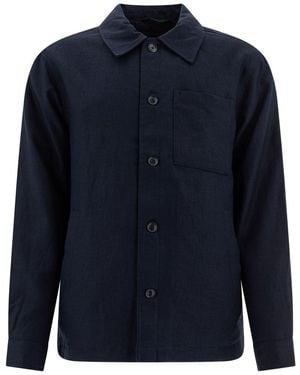 NN07 "cafu" Overshirt - Blue