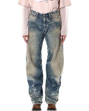 Acne Studios Loose Bleached Denim Jeans 2006f - Blue