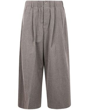 Uma Wang "museums D1" Poetic Pants Clothing - Gray
