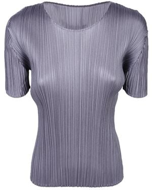 Issey Miyake T-Shirts - Purple